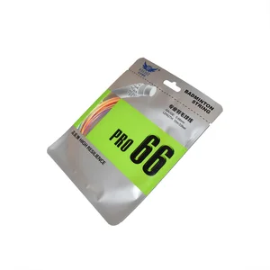highly recommended professional player PRO66 0.66MM 10M best badminton string for quality stringing machine