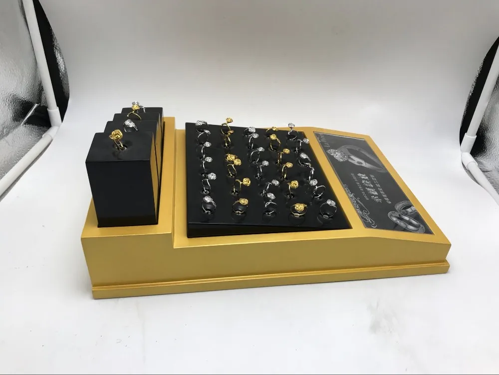 Wooden/acrylic Retractable Antitheft Jewelry Ring Display Buy Jewelry Ring Display,Ring