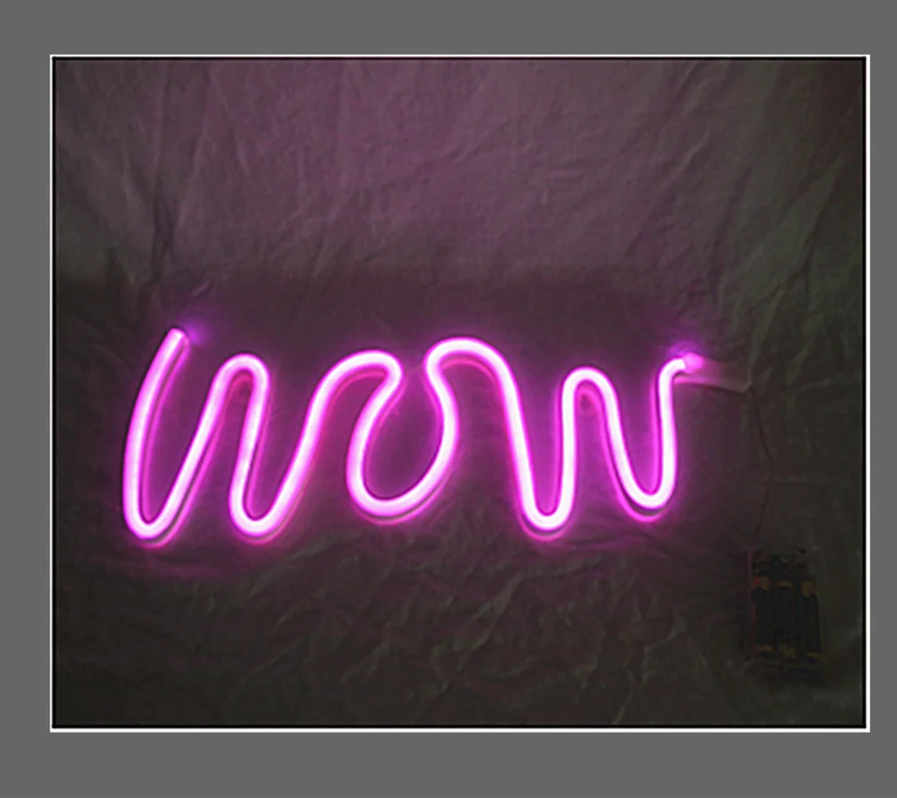 Neon Light Signs Letters Strip Hanging Neon Lamp Suspend Neon Light 8685