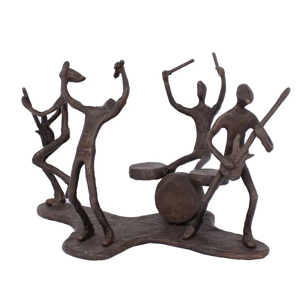 Music Metal Cast Iron Rock Band Figurines Buy Music Metal Figurines