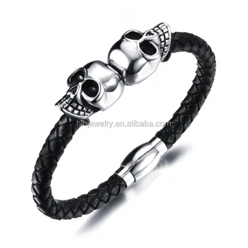 sugar skull bracelet