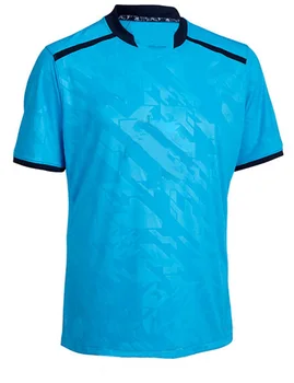 Custom Design V-neck Collar Short Sleeve Cool Dry Polyester Athletic ...