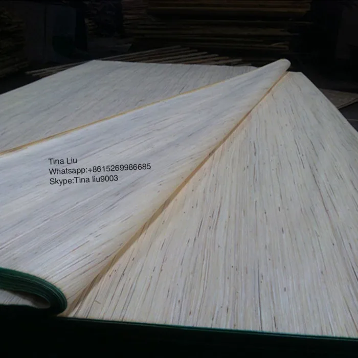 0.22 mm Recon white wood veneer artificial wood veneer