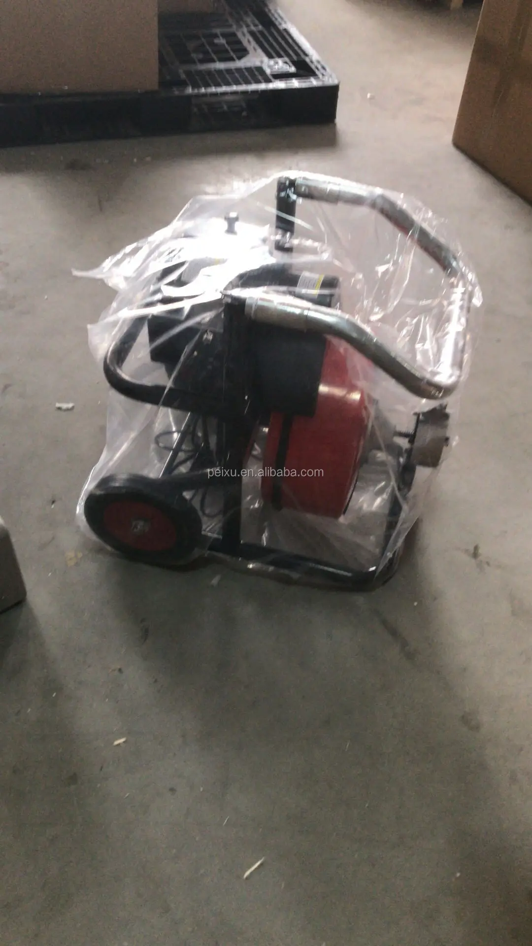 50ft High Quality Sewer Drain Pipe Cleaning Machine Shanghai Factory