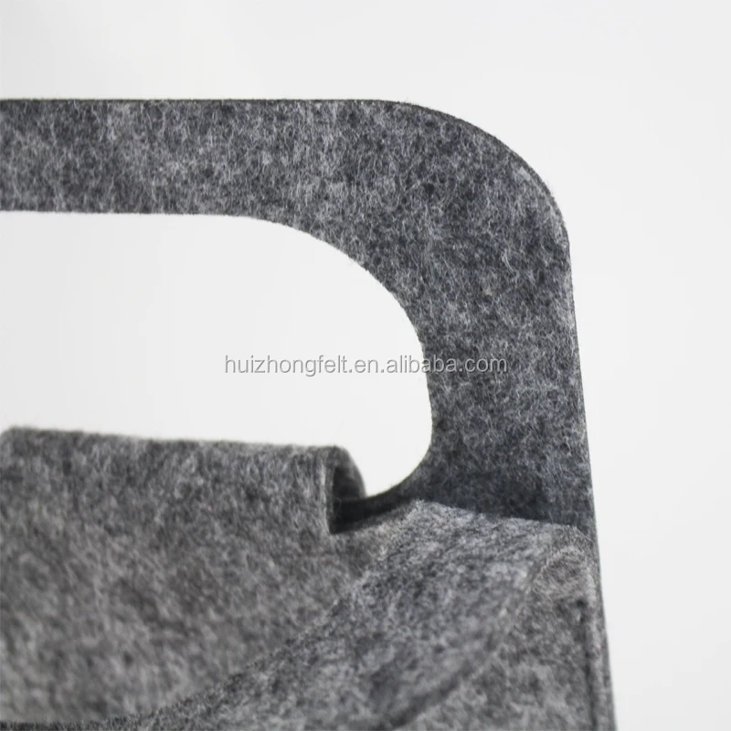 eco-friendly products felt drawstring wine bag