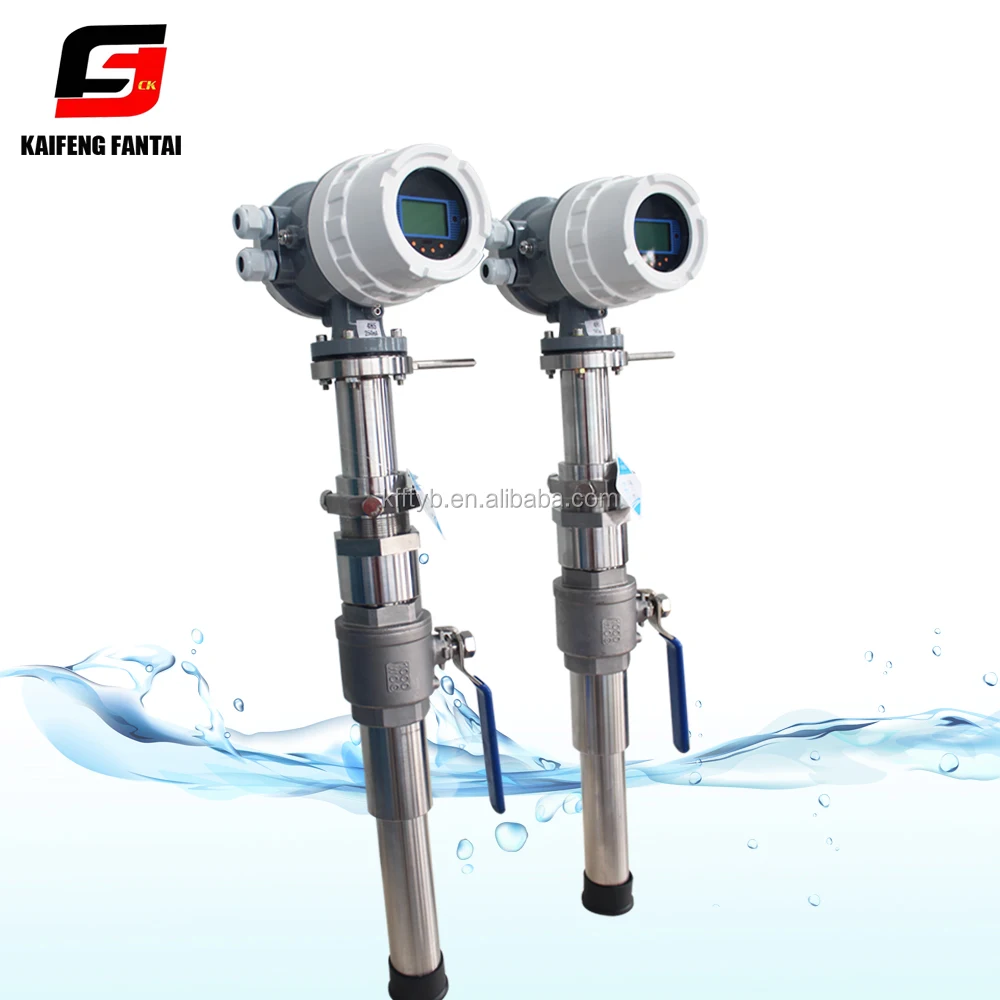 1.0 Precision Stainless Steel Insertion Flow Meter For