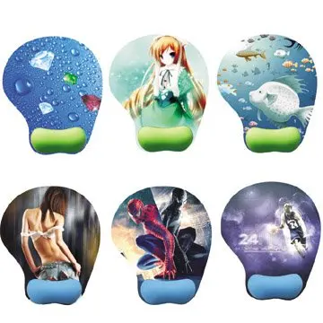 

Hot Selling Soft Computer Games Mouse Pad Wrist Support Mat Eva Wrist Rest