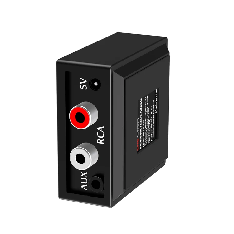 

Home Audio AUX Wireless Bluetooth Audio Adapter for home sound, Black