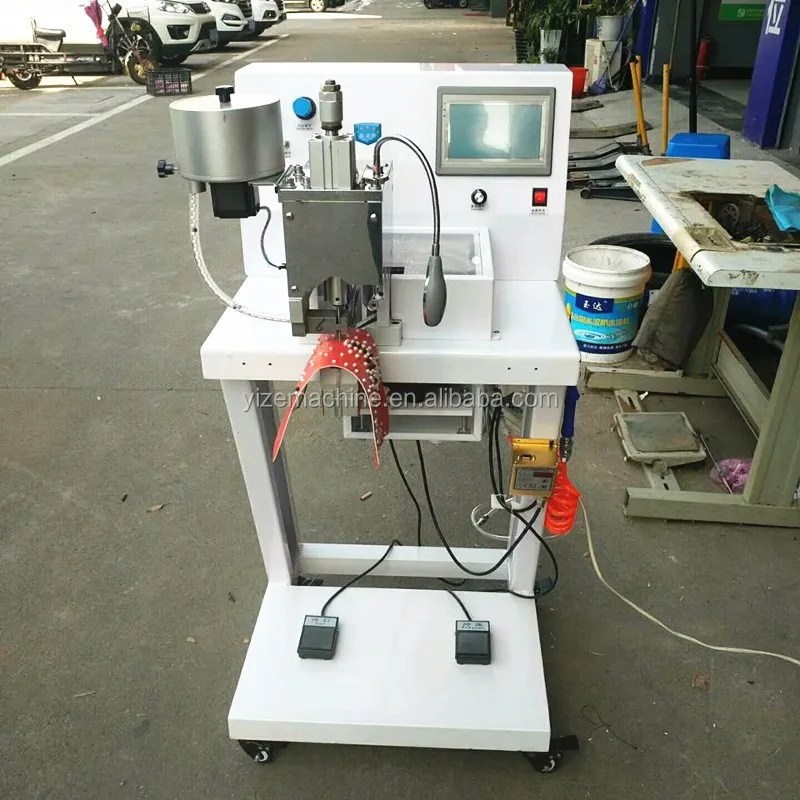 Plastic Pearl Beads Coating Machine Beading Tool Machines For Clothes