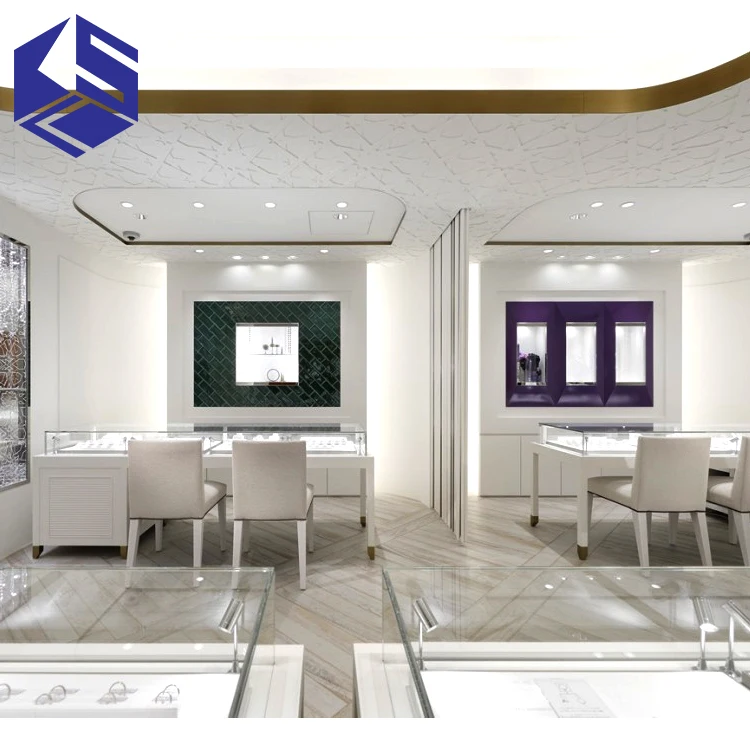 Glass Jewelry Store Fixture Jewelry Shop Interior Design Idea For Sale