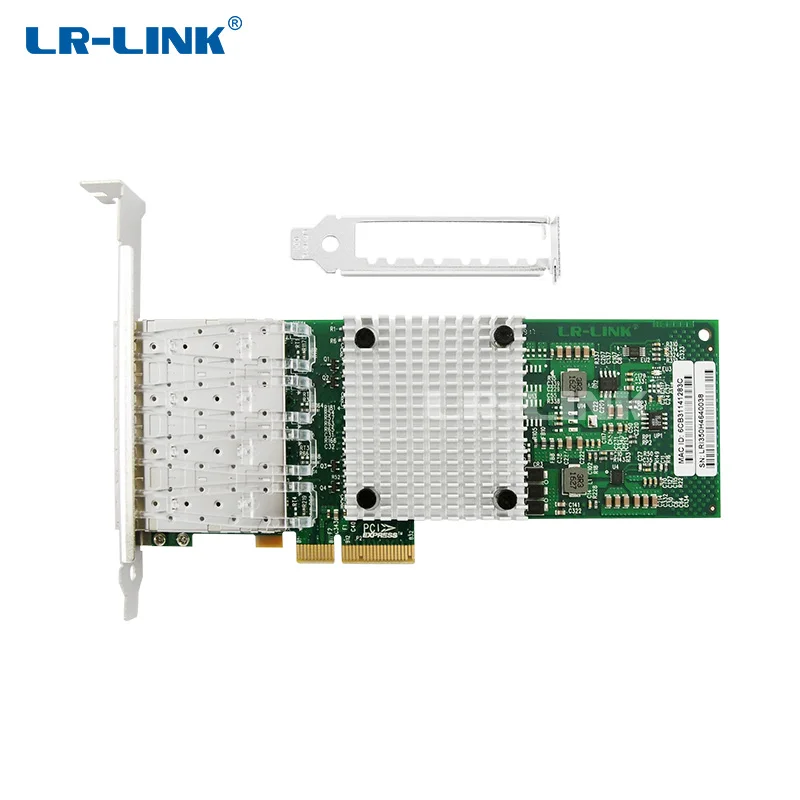 

LREC9714HF-4SFP PCI Express x4 Quad Port 4*SFP 1000Base-X Network Adapter, N/a