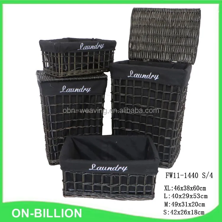 Wholesale Black Wicker Laundry Basket In Bulk Buy Laundry Basket In Bulk,Wicker Laundry Basket