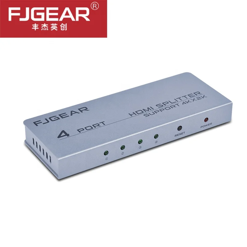 

support 4k 60hz version 2.0 1 in 4 out 4 port hdmi splitter, N/a