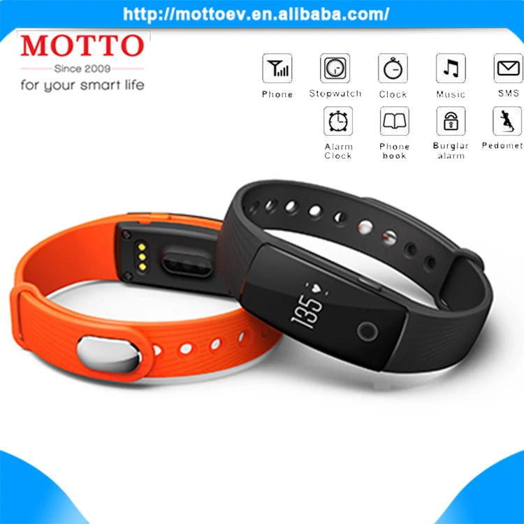 OLED Bluetooth Wristband Health Fitness Activity Tracker Sport Watch Smart Bluetooth Bracelet