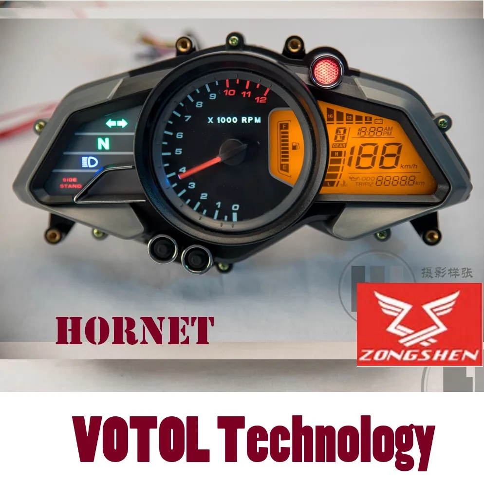 Racing Motorcycle Digital Speedometer For Zongshen Pulsar Ns200