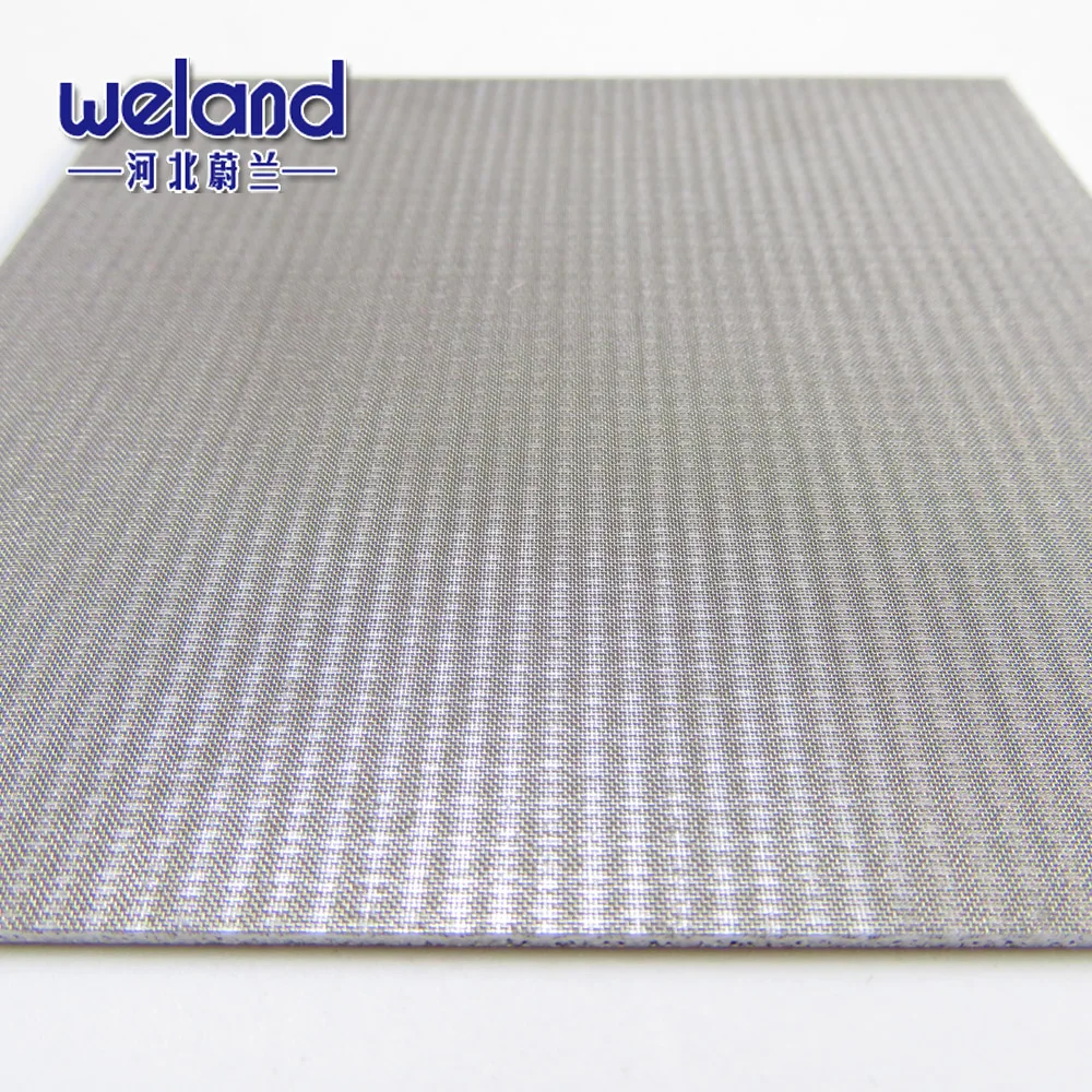 
HBWELAND Factory Hot Product 1 2 5 10 15 20 25 30 50 100 microns 316 Sintered Wire Mesh 
