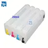 UP brand 280ml replacement for HP 82 refillable ink cartridge for HP Designjet 510 82BK 82M 82C 82Y 510 CH565A 4911a 4912a
