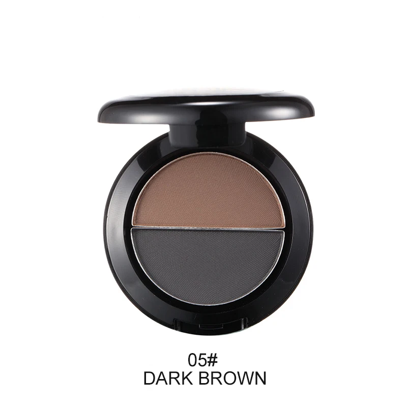 

Wholesale Eyebrow Powder Private Label High Quality Eye Brow Makeup 2 Color Waterproof Eyebrow Powder Palette, 2 colors