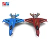 2 color mixing pull back plane toy with safe material small toy plane for kids
