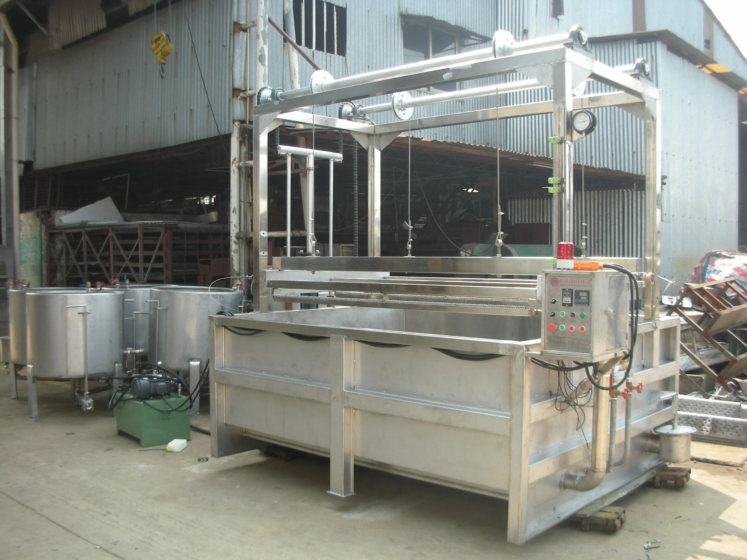 
High quality textile hanging finished product dyeing machine 
