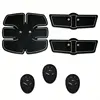 Abdominal Toner Massager EMS Training Muscle Toner Electronic Muscle Stimulator For Abdomen Arm Leg Support Wireless