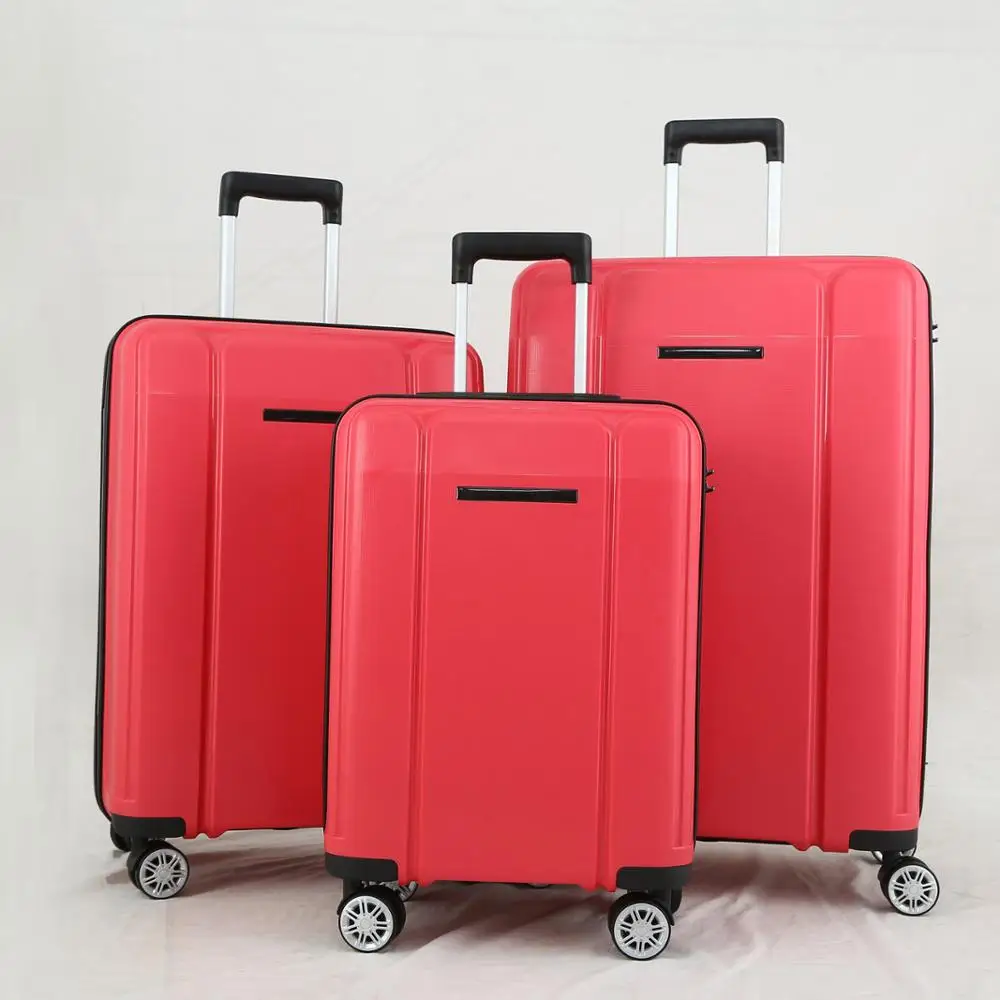 
2020 traveling bags sample luggage new arrival travel luggage set suitcase 3pcs PP travel luggage 
