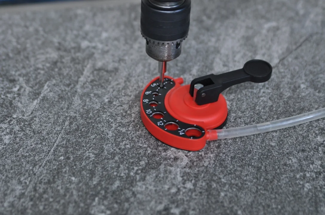 Plastic Diamond Drill Guide,Drill Bit Suction Guide,Universal Drill