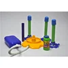 Fun pop-up rocket with bubbles plastic toys