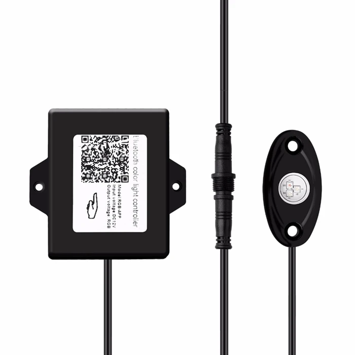 Hot selling led boat ambient lighting car boat exterior lights 4 pods rgb led rock light kit.jpg