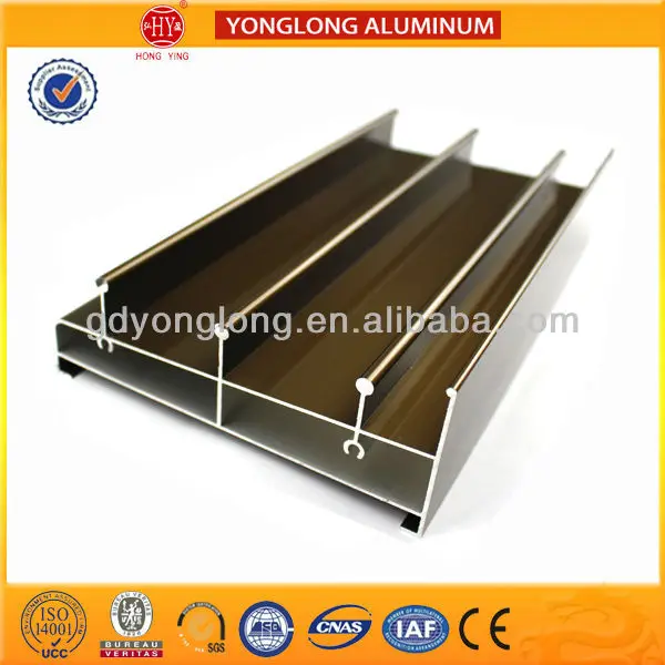 Electrophoresis Coating Aluminum Door Frame Sliding Shower Door