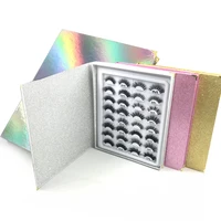 

FDshine 2019 New Design Mink Eyelash Packaging Box 16 Pairs Lashes Book