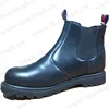 LTT, mid cut leather upper dress shoes for career wedding popular in Nordic region HSB017