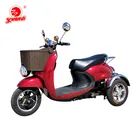 China Three Wheel Electric Tricycle For 2 Adults Person