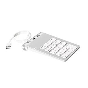 Cateck Aluminium Finish USB Numeric Keyboard Hub