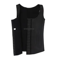 

Male Slim Belt Waist Trainer Corsets Vest For Men Shaperwear Latex Waist Cincher Firm Tummy Body Shaper Slimming Bodysuit