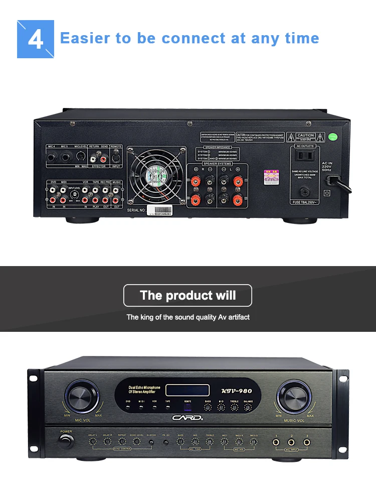 Karaoke Music System 600w Power Amplifier Buy Professional Power