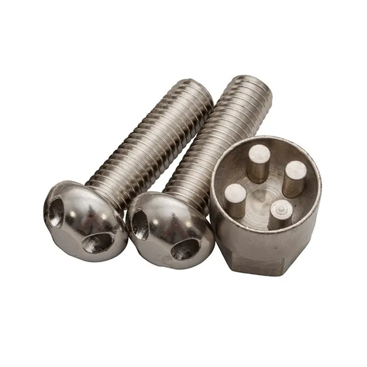 Anti Theft Bolt And Nut M10 Security Screw Stainless Steel With Tools Buy Anti Theft Bolt And