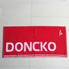 100% cotton hotel bath towel jacquard logo face towel fitness center gym towel