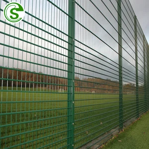 high rigidity hot dip galvanizing twins wire fence