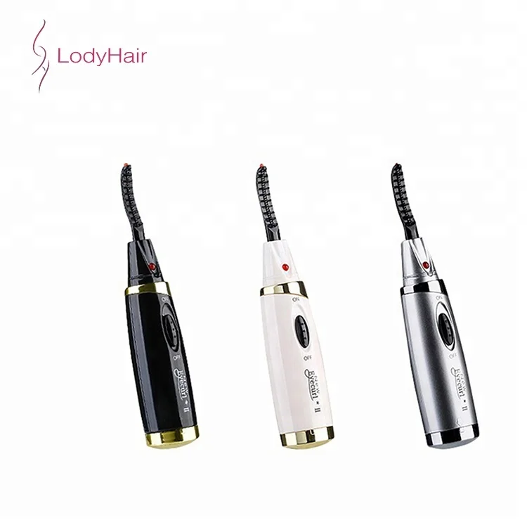 

Wholesale Mini Portable Electric Heated Eyelash Curler, Reusable Salon Beauty Eyelash Curler, Cosmetic Electric Eyelash Curler, As picture