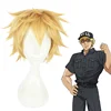 Wholesale Cells at Work Wig Cosplay 30cm Short Blonde Perrque Hataraku Saibou Hair Killer T Cell Anime Wig Cosplay