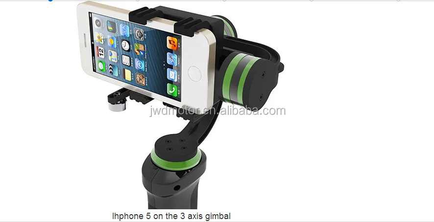 camera gimbal stabilizer for go pro and cellphone