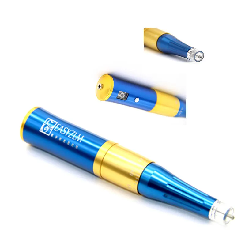 

EASZYZLM Blue Color Stainless Steel Permanent Makeup Digital Machine