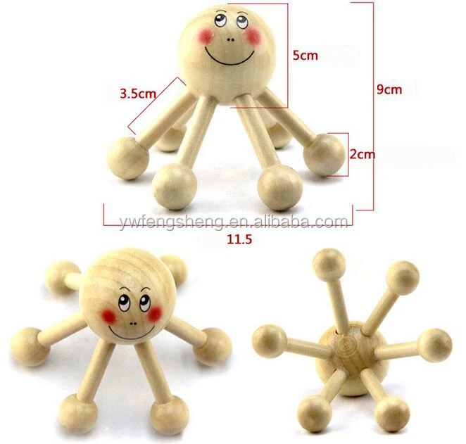 wooden massager b