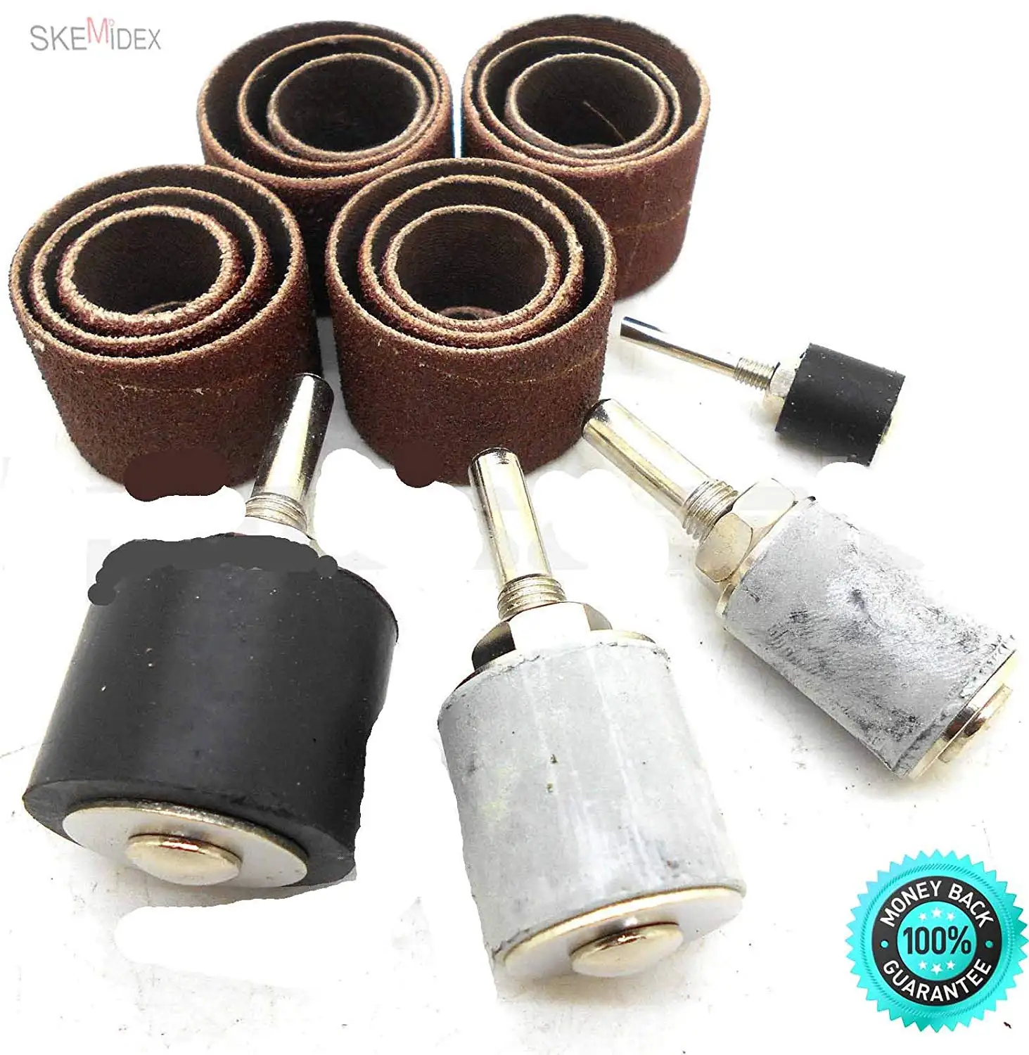 1/4 Shank Diameter 1 Drum Diameter x 1 Drum Width Merit Rubber