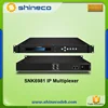 Cable TV IP (SPTS/MPTS,Unicast/Multicast) input over UDP IP To TS Multiplexer
