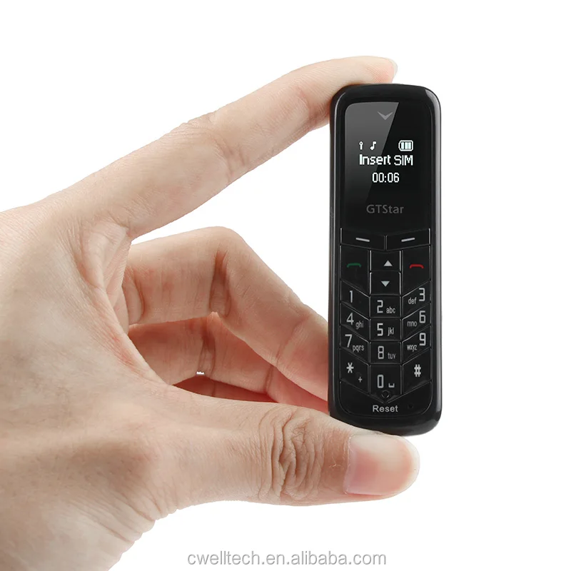 

Wholesale 2018 NEW 0.66 Inch OLED Screen Bluetooth Smaller than Lighter Mini Phone worlds smallest mobile phone gtstar bm50