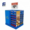 Supermarket Advertising promotional product Cardboard 1 / 4 Pallet Display