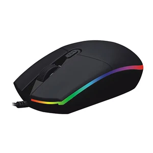 4D Buttons 2400DPI RGB Gaming USB Wired Optical Mouse