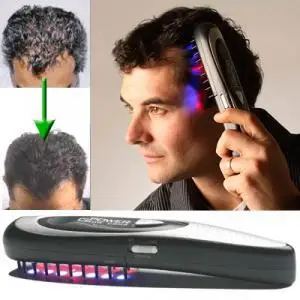 Laser Hair Regrowth Vibrator Scalp Massager Comb